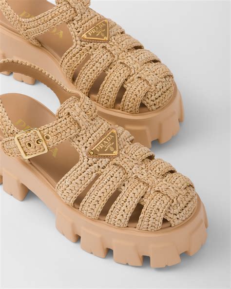 sandalias mujer prada|prada transparent sandals.